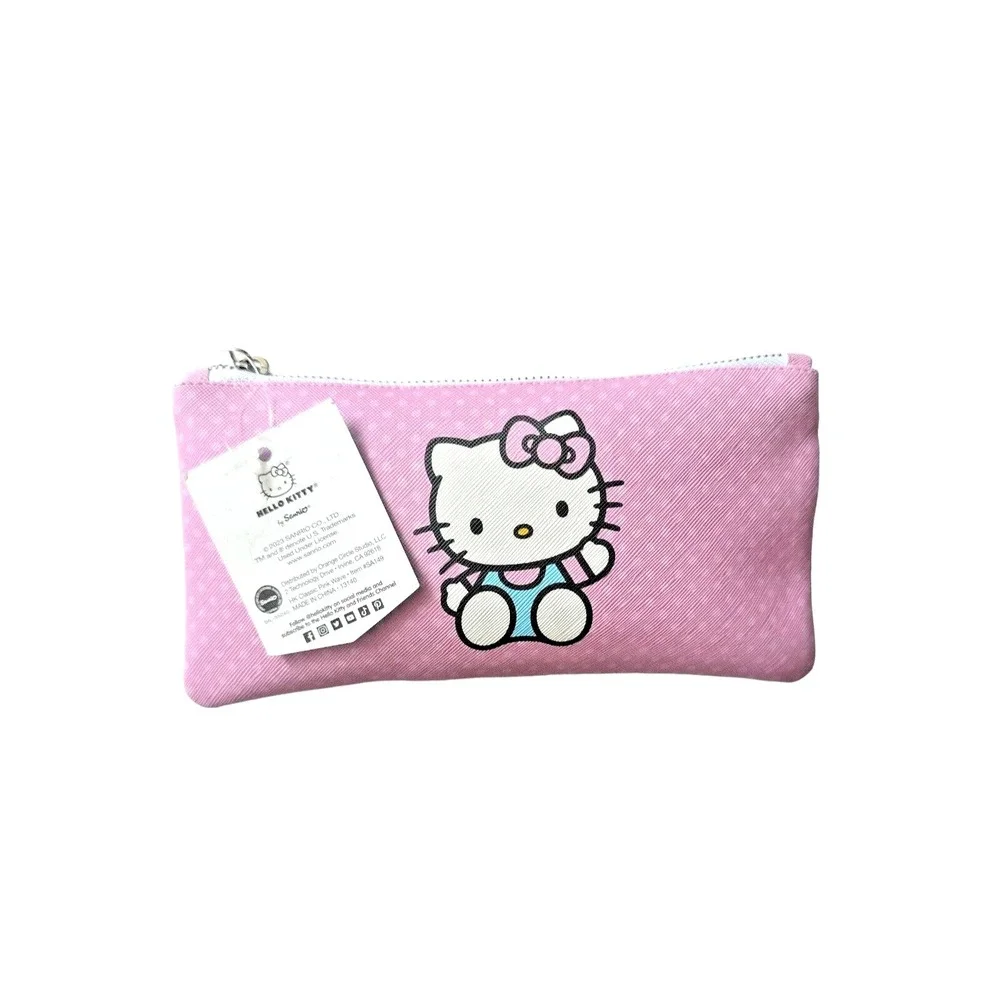 Sanrio Hello Kitty Pink Pencil Pouch • Charming School Organizer
